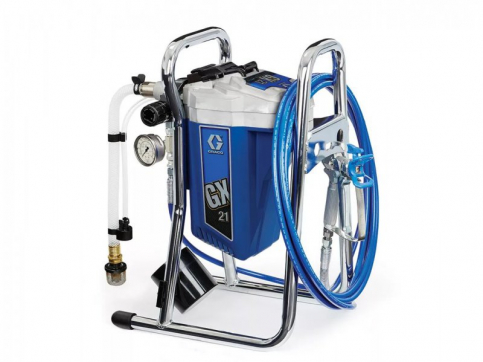 Окрасочный агрегат GRACO GX-21 по выгодной цене в Братске. Надежное качество и лучшие условия ждут вас.
